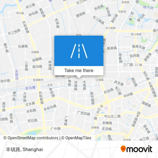 丰镇路 map