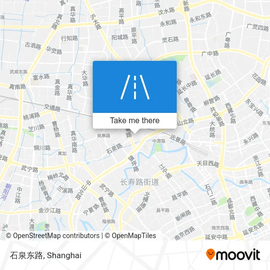 石泉东路 map