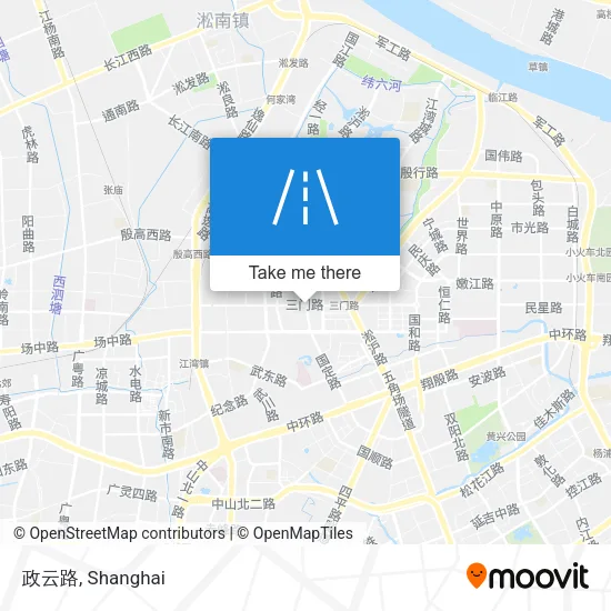 政云路 map