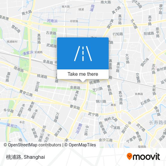 桃浦路 map