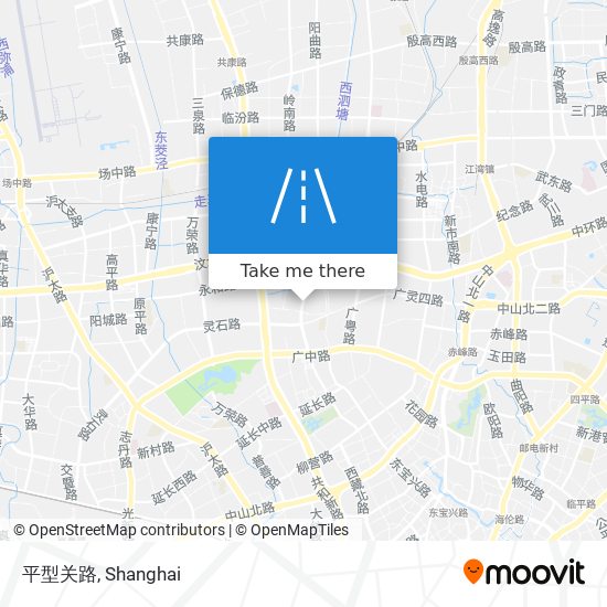 平型关路 map