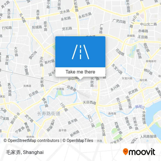 毛家弄 map