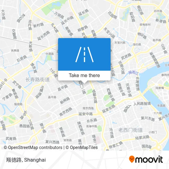 顺德路 map