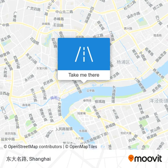 东大名路 map