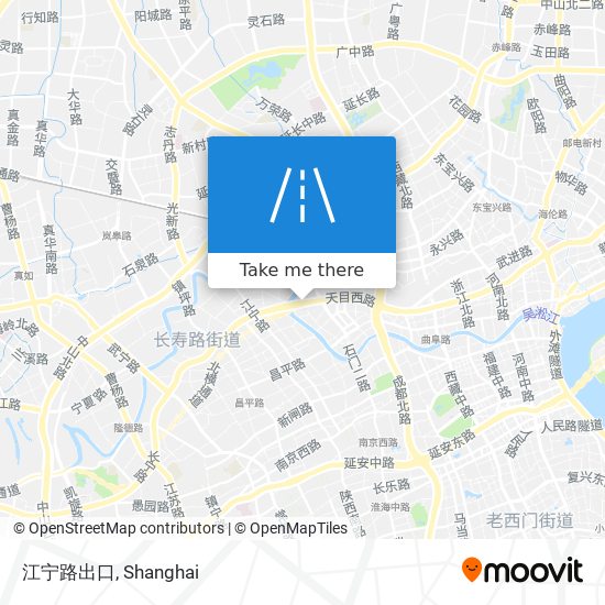 江宁路出口 map