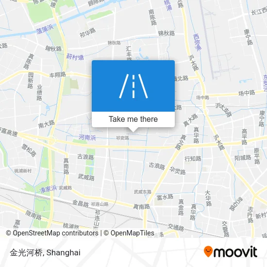金光河桥 map