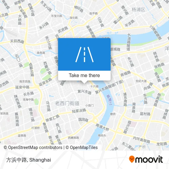 方浜中路 map