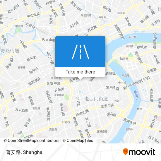 普安路 map
