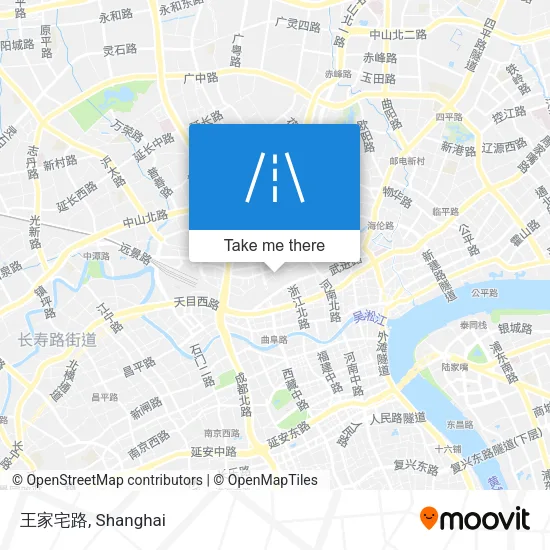 王家宅路 map
