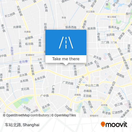 车站北路 map