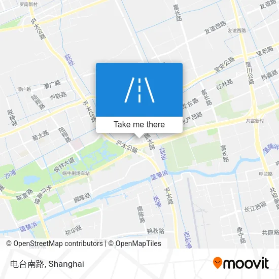 电台南路 map