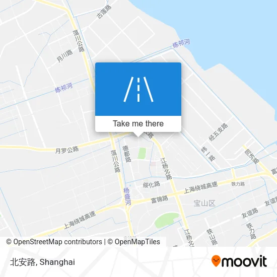 北安路 map