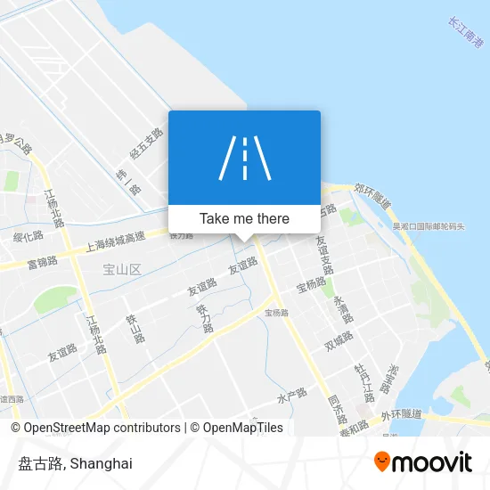 盘古路 map