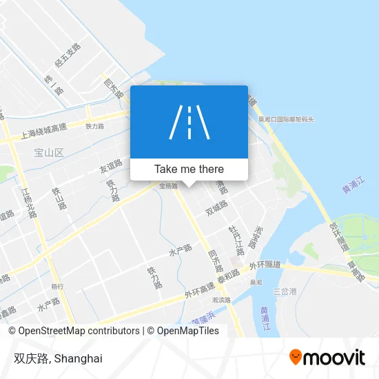 双庆路 map