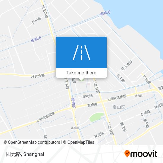 四元路 map