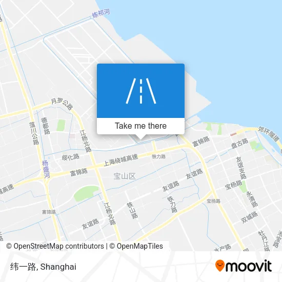 纬一路 map