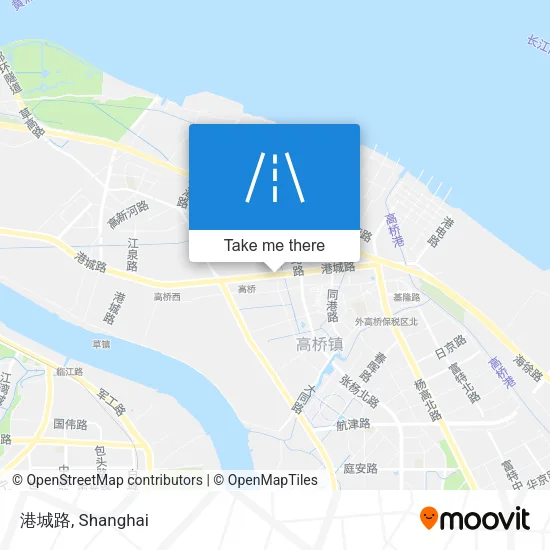 港城路 map