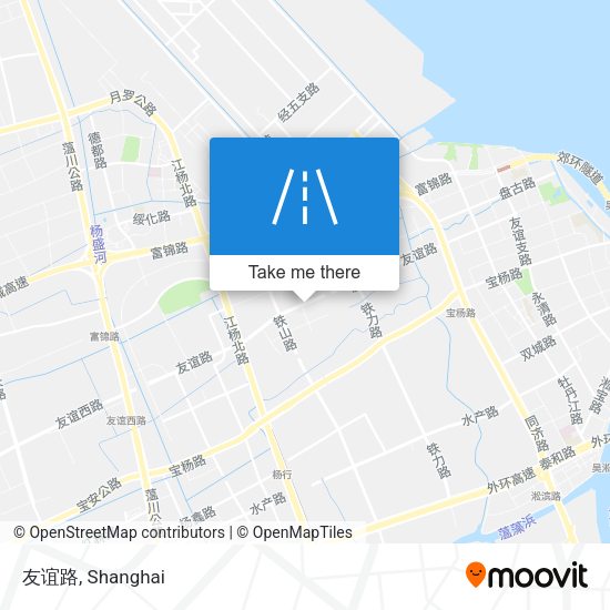 友谊路 map