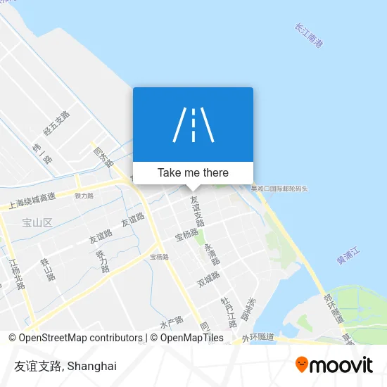友谊支路 map