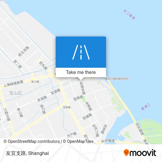 友宜支路 map