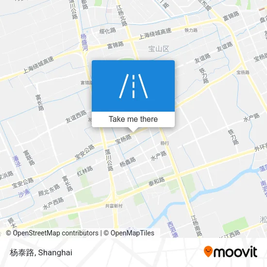 杨泰路 map