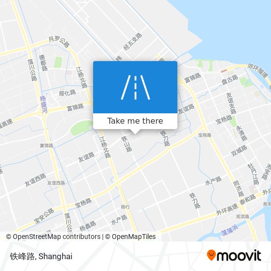 铁峰路 map