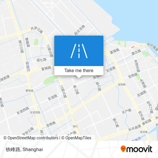 铁峰路 map