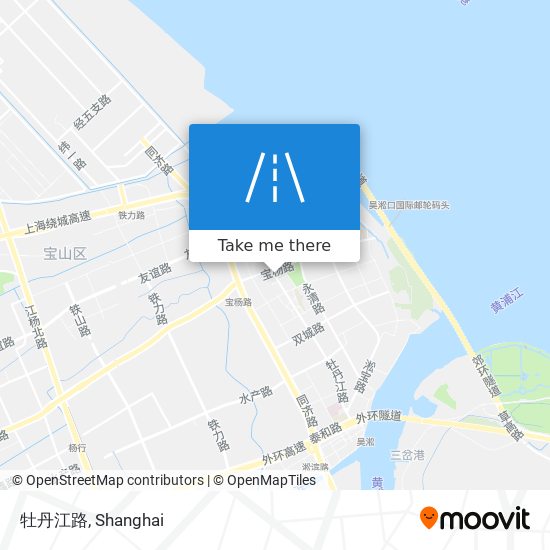 牡丹江路 map
