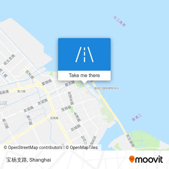 宝杨支路 map