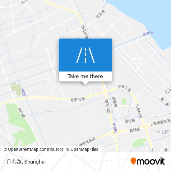 月巷路 map