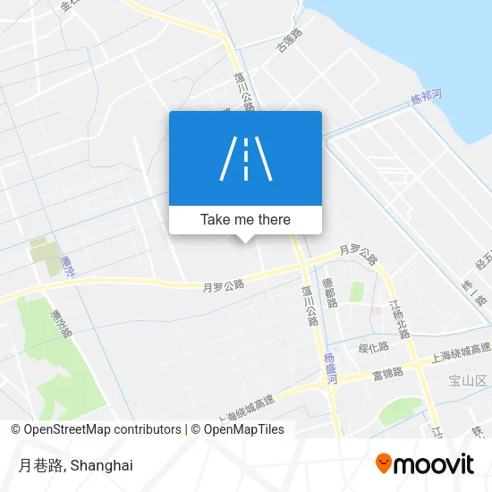 月巷路 map