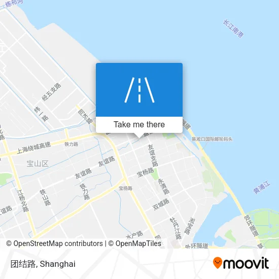 团结路 map