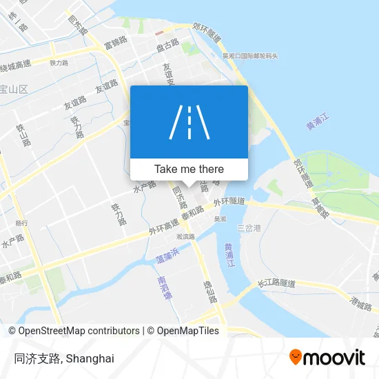同济支路 map