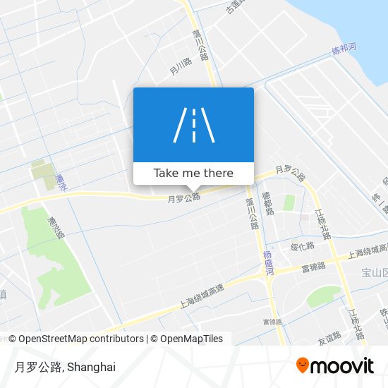 月罗公路 map