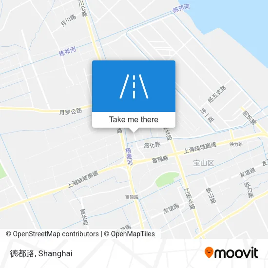 德都路 map