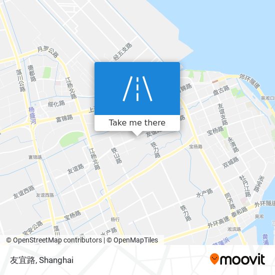 友宜路 map