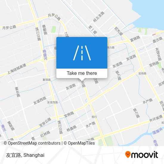 友宜路 map