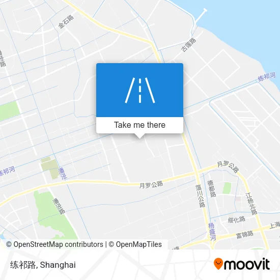 练祁路 map