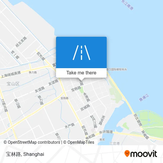 宝林路 map