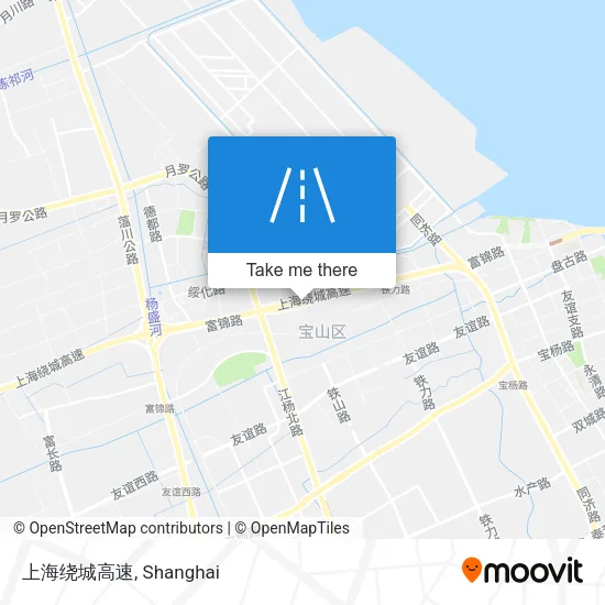 上海绕城高速 map