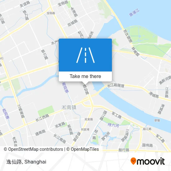 逸仙路 map