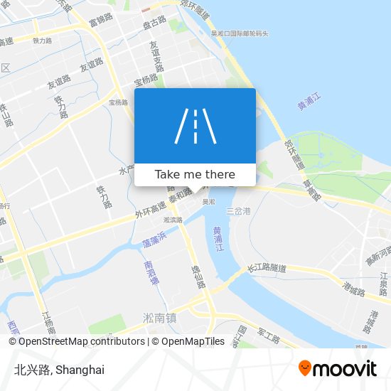 北兴路 map