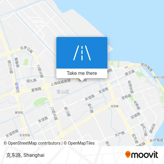 克东路 map