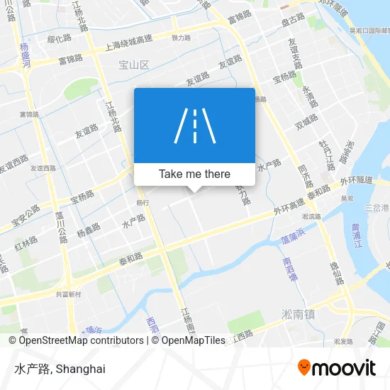 水产路 map