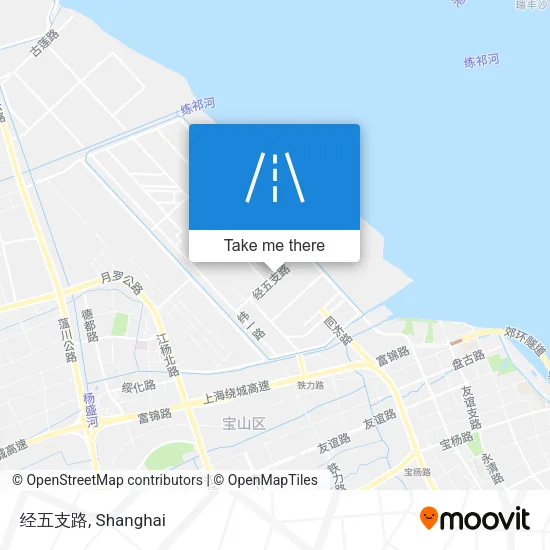 经五支路 map