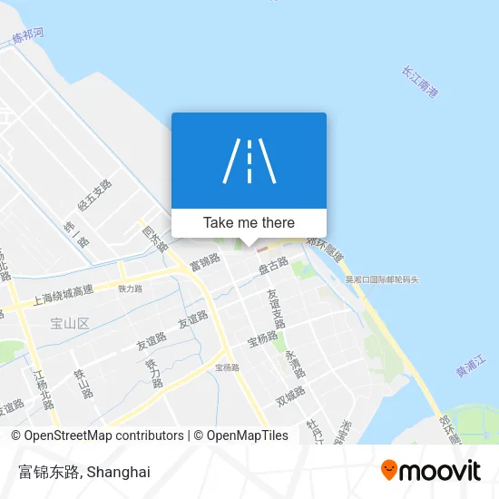 富锦东路 map