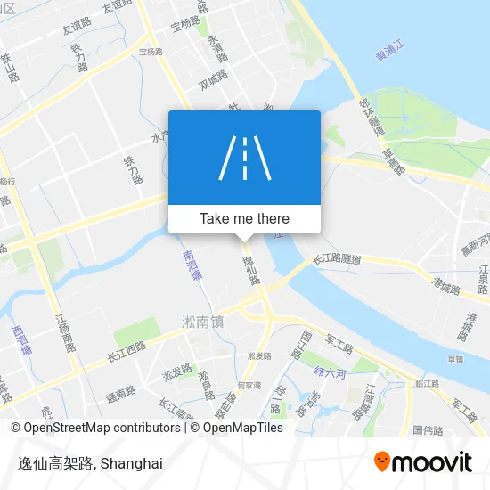 逸仙高架路 map