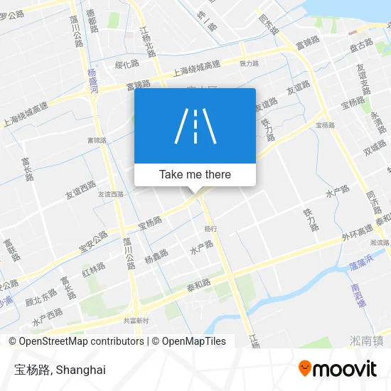 宝杨路 map
