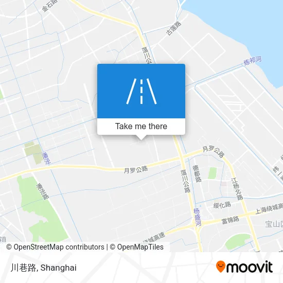 川巷路 map