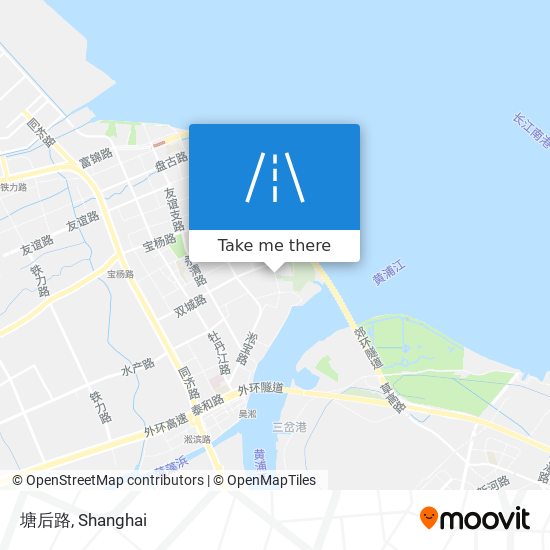 塘后路 map